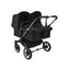 Bugaboo Donkey 5 Twin Bassinet And Stroller - All Midnight Black/Graphite Chassis