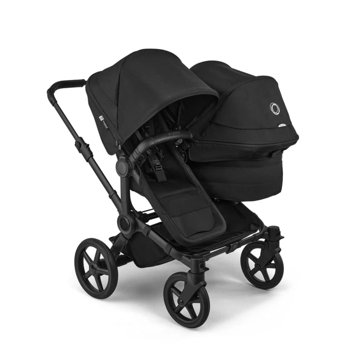 Bugaboo Donkey 6 Twin Complete Stroller Bundle - Black / Heritage Black