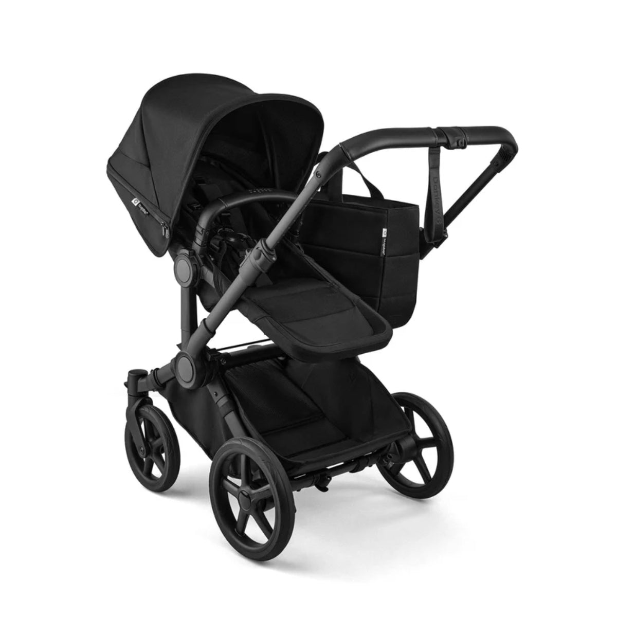 Bugaboo Donkey 6 Twin Complete Stroller Bundle - Black / Heritage Black