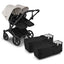 Bugaboo Donkey 6 Twin Complete Stroller Bundle - Black / Heritage Black / Misty White on Luna Baby Store Miami