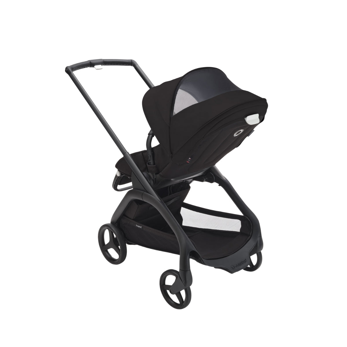 Bugaboo Dragonfly Complete Lightweight Compact Stroller - Graphite / Midnight Black / Skyline Blue