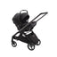 Bugaboo Dragonfly Complete Lightweight Compact Stroller - Graphite / Midnight Black / Skyline Blue