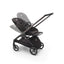 Bugaboo Dragonfly Complete Lightweight Compact Stroller - Graphite / Midnight Black / Skyline Blue