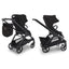 Bugaboo Dragonfly Stroller & Bassinet - Midnight Black/Frame Black