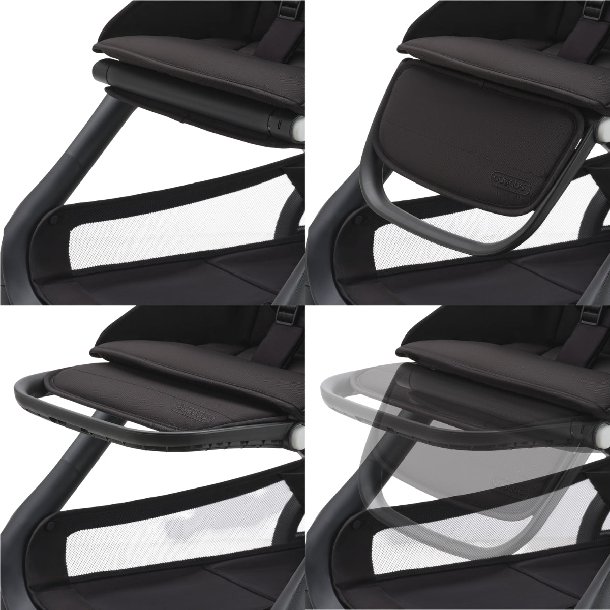 Bugaboo Dragonfly Stroller & Bassinet - Midnight Black/Frame Black