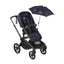 Bugaboo Fox 5 Renew Bassinet And Stroller - Misty White/Black Chassis