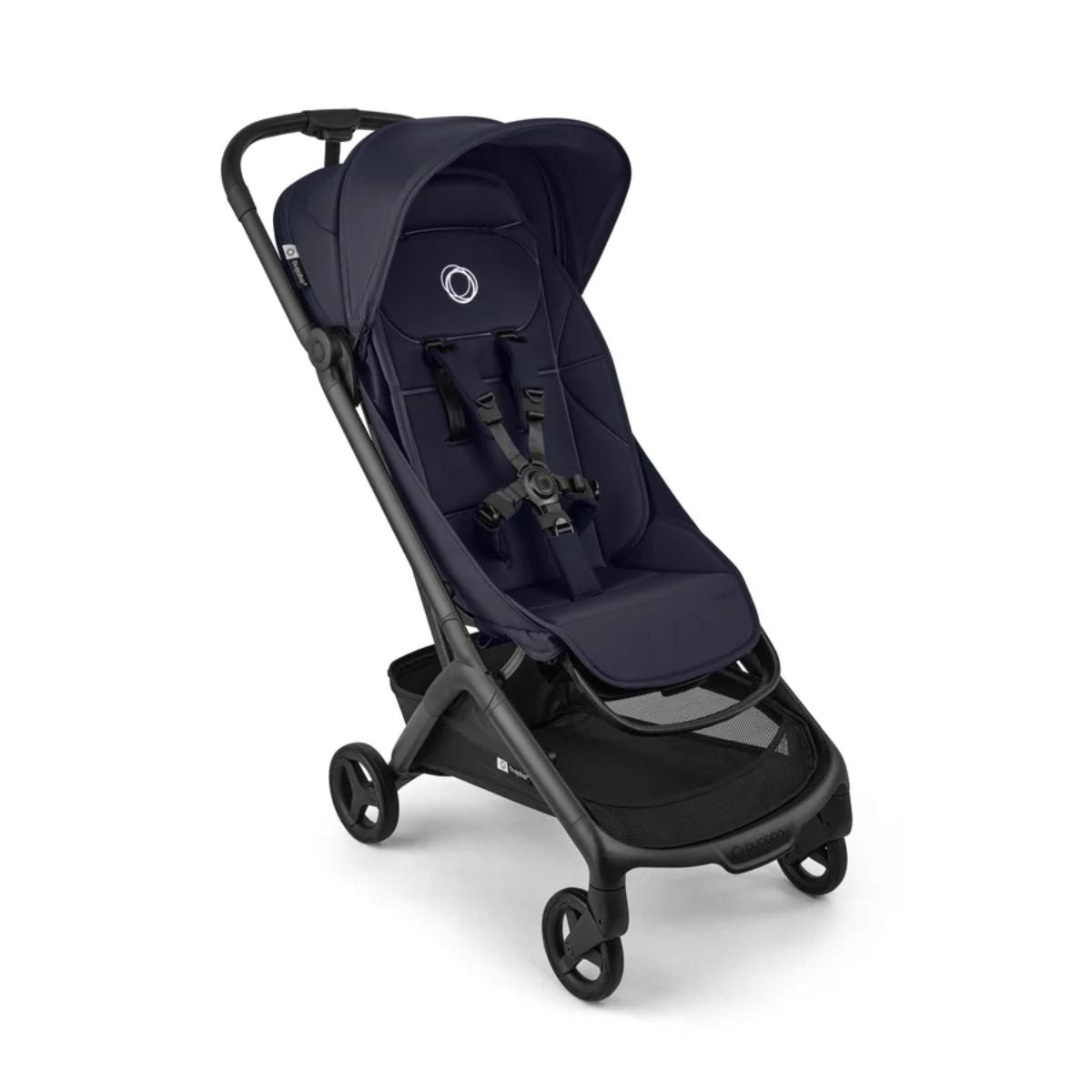 Bugaboo Butterfly 2 Plus Travel Stroller - Black/Deep Indigo on Luna Baby Store Miami
