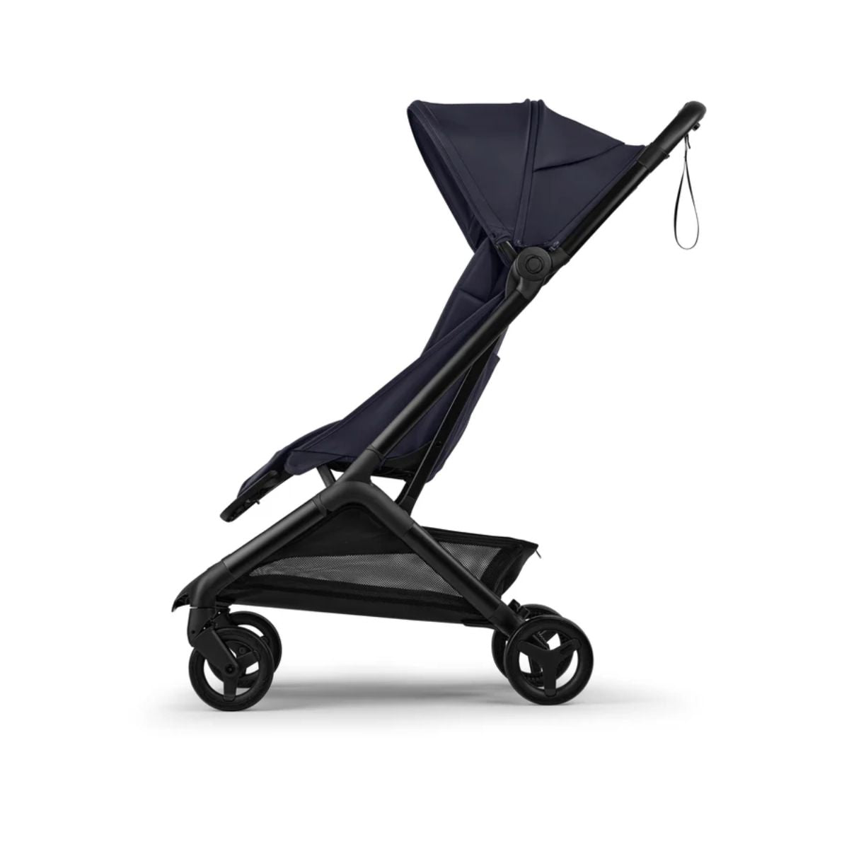 Bugaboo Butterfly 2 Plus Travel Stroller - Black/Deep Indigo on Luna Baby Store Miami
