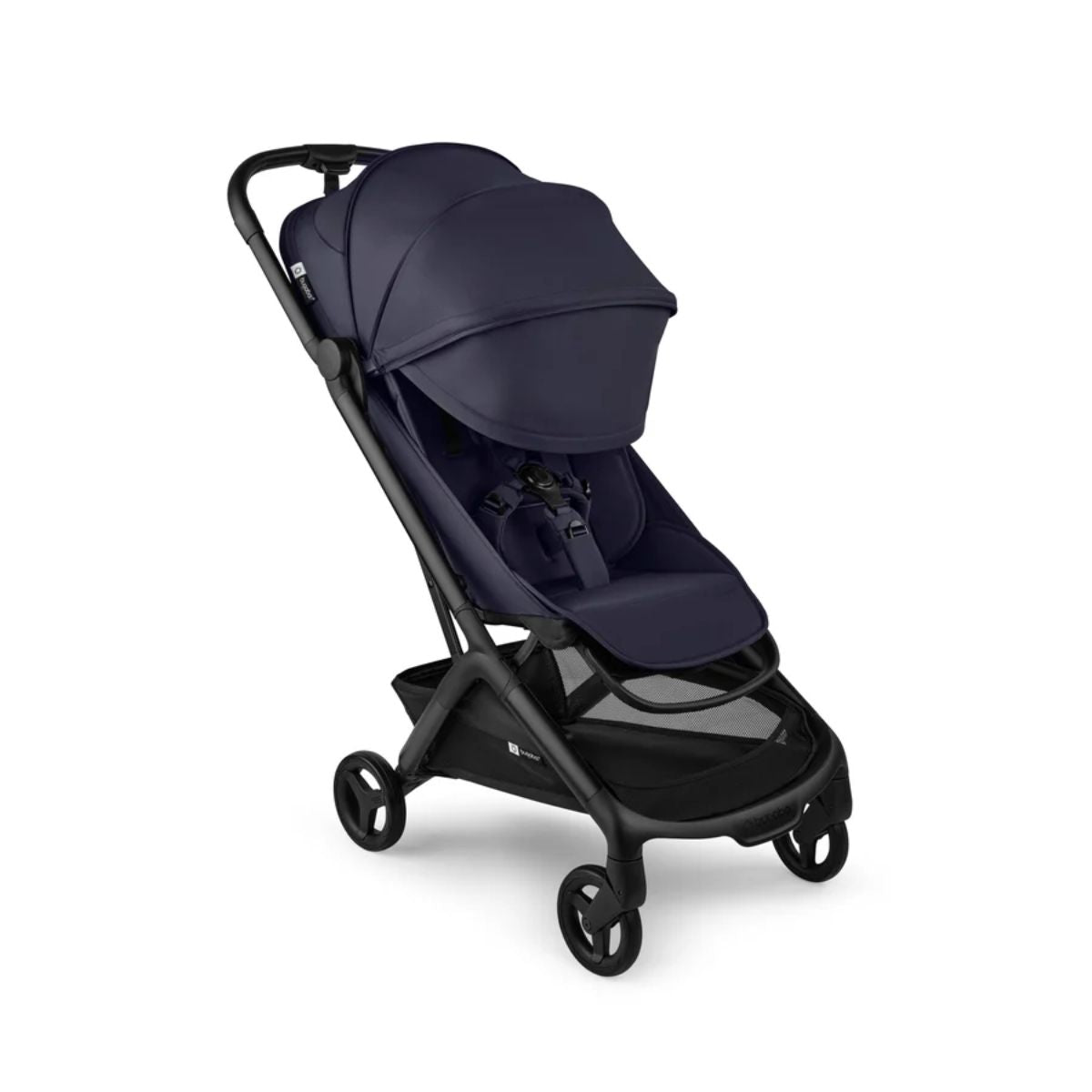 Bugaboo Butterfly 2 Plus Travel Stroller - Black/Deep Indigo on Luna Baby Store Miami