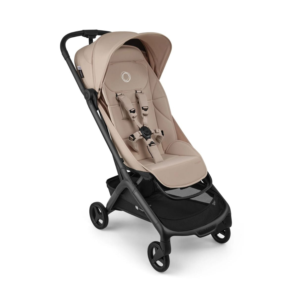 Bugaboo Butterfly 2 Plus Travel Stroller - Black/Desert Taupe on Luna Baby Store Miami