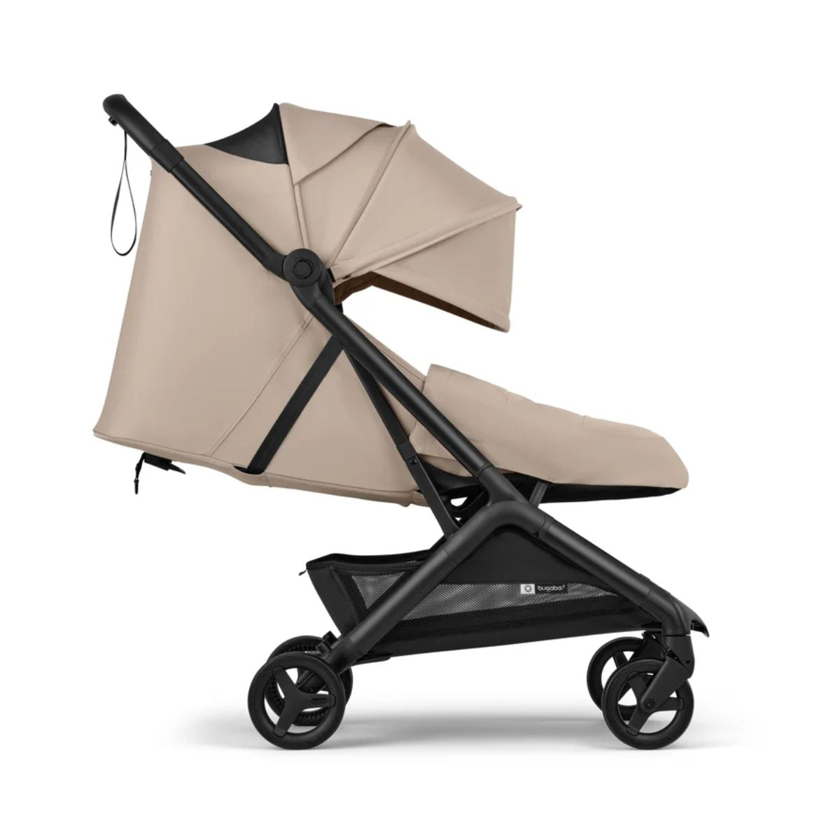 Bugaboo Butterfly 2 Plus Travel Stroller - Black/Desert Taupe on Luna Baby Store Miami