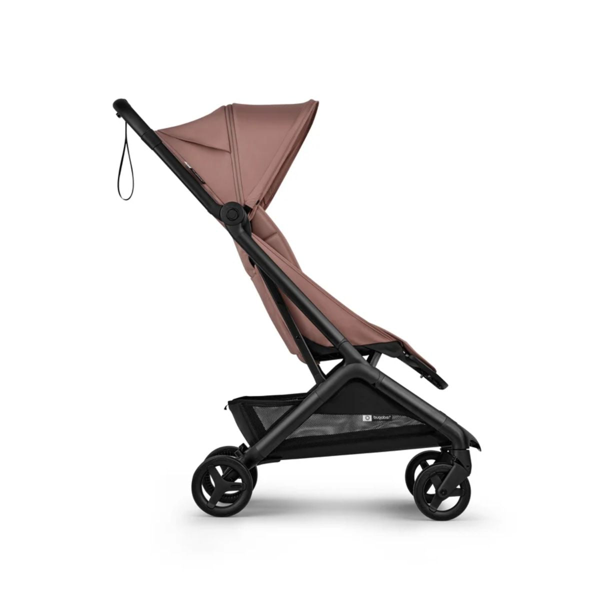 Bugaboo Butterfly 2 Plus Travel Stroller - Black/Dusty Pink on Luna Baby Store Miami