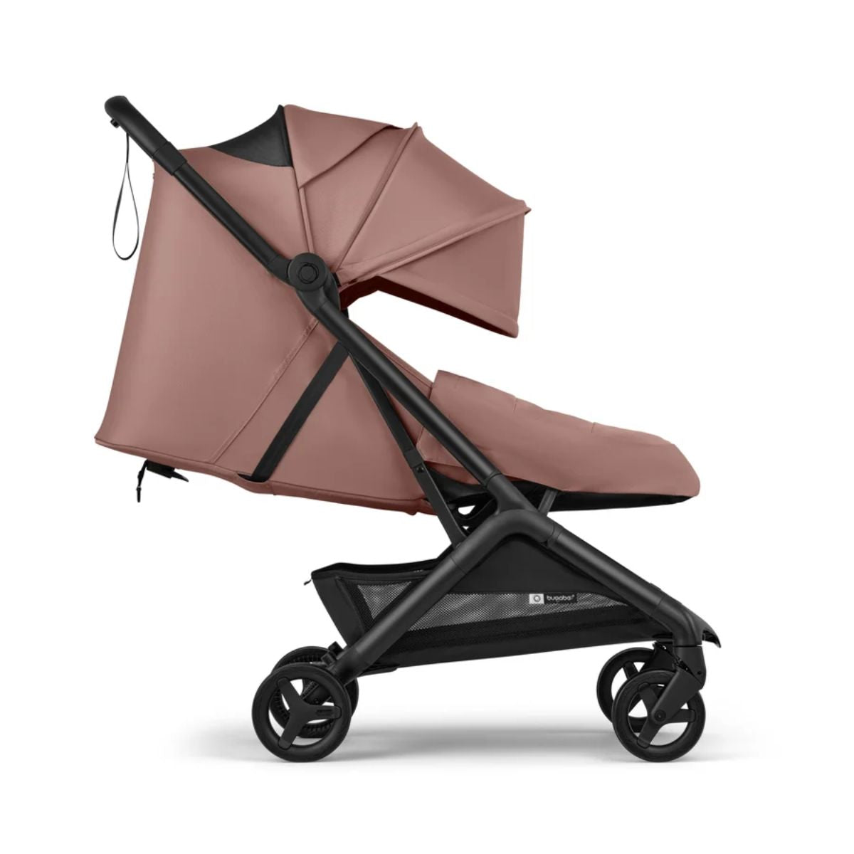 Bugaboo Butterfly 2 Plus Travel Stroller - Black/Dusty Pink