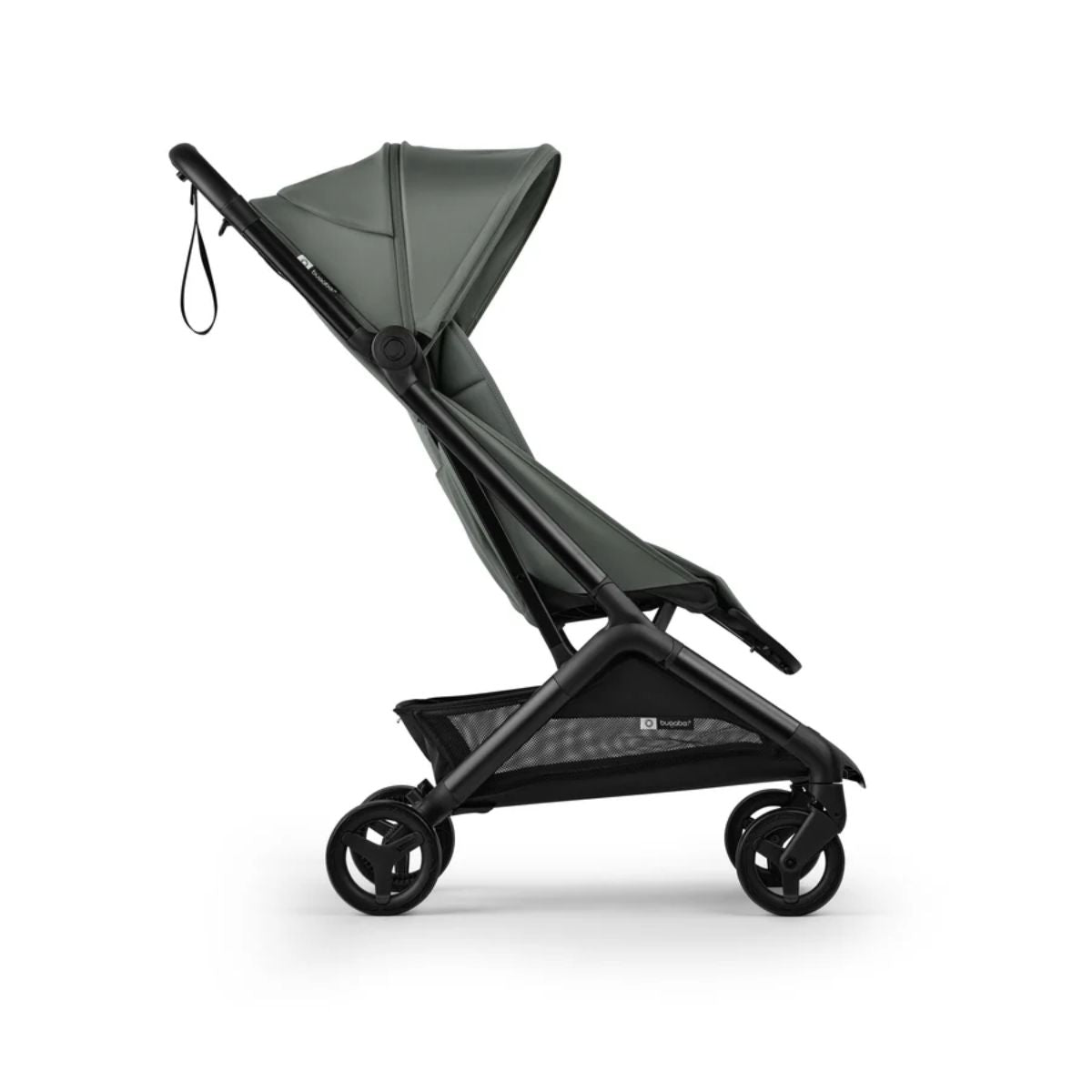 Bugaboo Butterfly 2 Plus Travel Stroller - Black/Forest Green on Luna Baby Store Miami