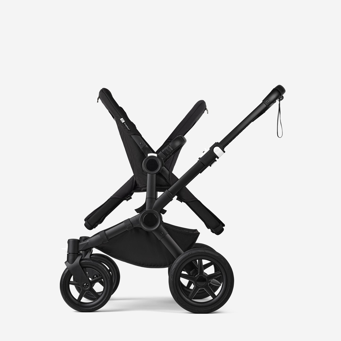 Bugaboo Donkey 5 Twin Bassinet And Stroller -  All Grey Melange/Graphite Chassis