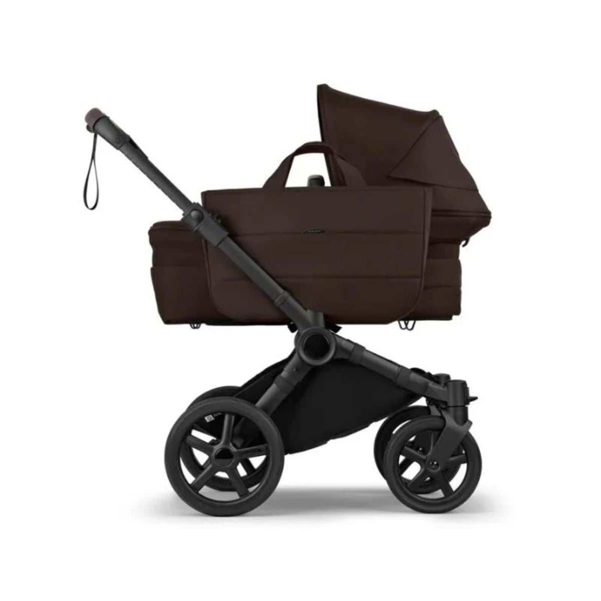 Bugaboo Donkey 6 Complete Single-to-Double Stroller - Black / Cocoa Brown