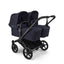 Bugaboo Donkey 6 Complete Single-to-Double Stroller - Black / Deep Indigo
