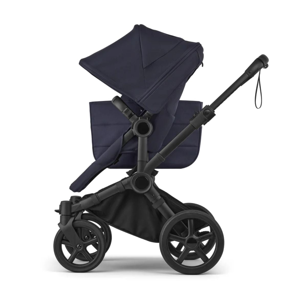 Bugaboo Donkey 6 Complete Single-to-Double Stroller - Black / Deep Indigo