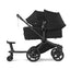 Bugaboo Donkey 6 Complete Single-to-Double Stroller - Black / Desert Taupe Melange on Luna Baby Store Miami