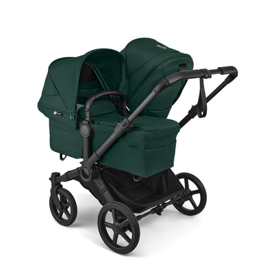 Bugaboo Donkey 6 Complete Single-to-Double Stroller - Black / Fern Green