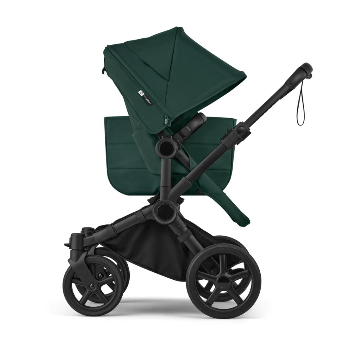 Bugaboo Donkey 6 Complete Single-to-Double Stroller - Black / Fern Green