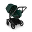 Bugaboo Donkey 6 Complete Single-to-Double Stroller - Black / Fern Green on Luna Baby Store Miami