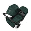 Bugaboo Donkey 6 Complete Single-to-Double Stroller - Black / Fern Green on Luna Baby Store Miami