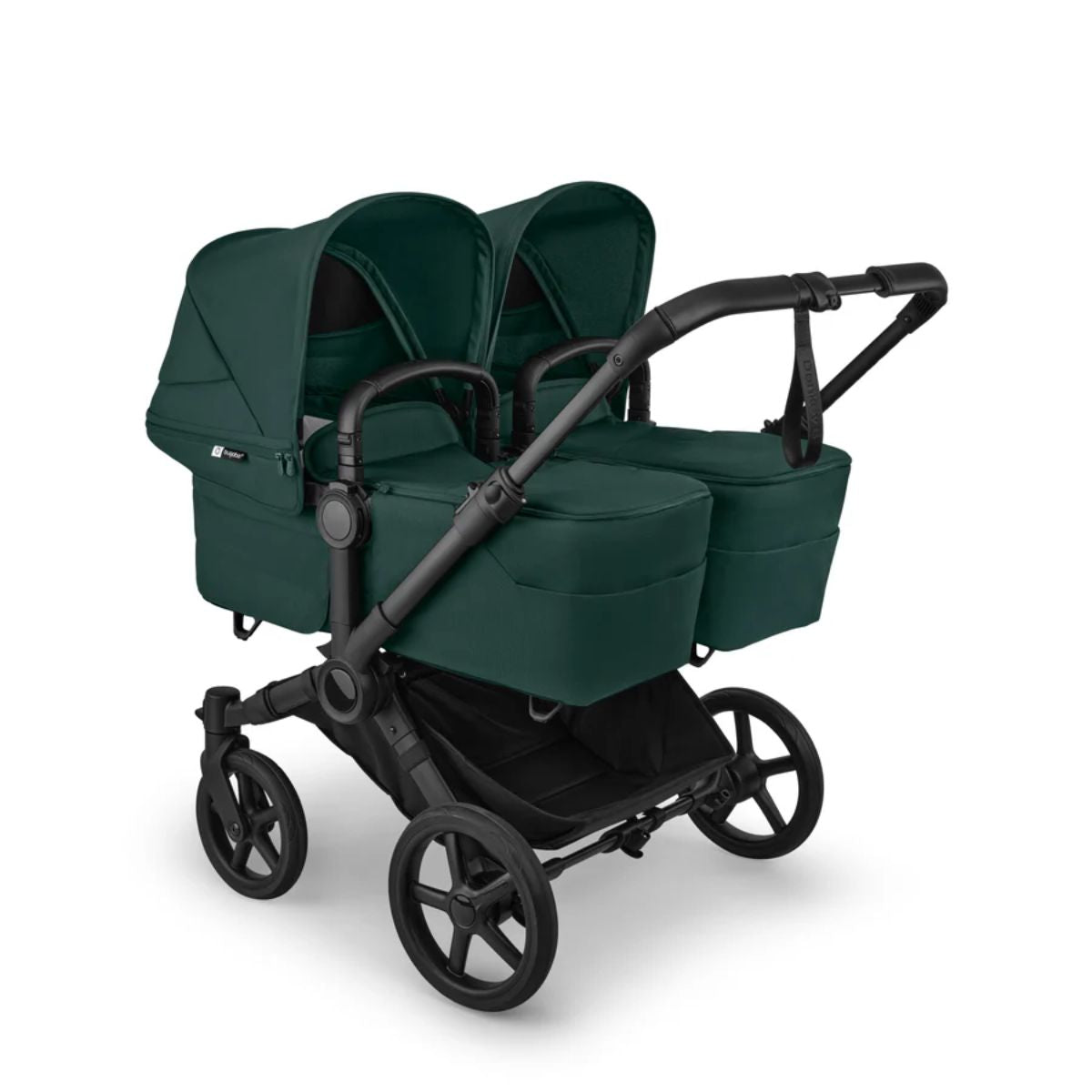 Bugaboo Donkey 6 Complete Single-to-Double Stroller - Black / Fern Green