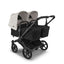 Bugaboo Donkey 6 Complete Single-to-Double Stroller - Black / Heritage Black / Misty White on Luna Baby Store Miami