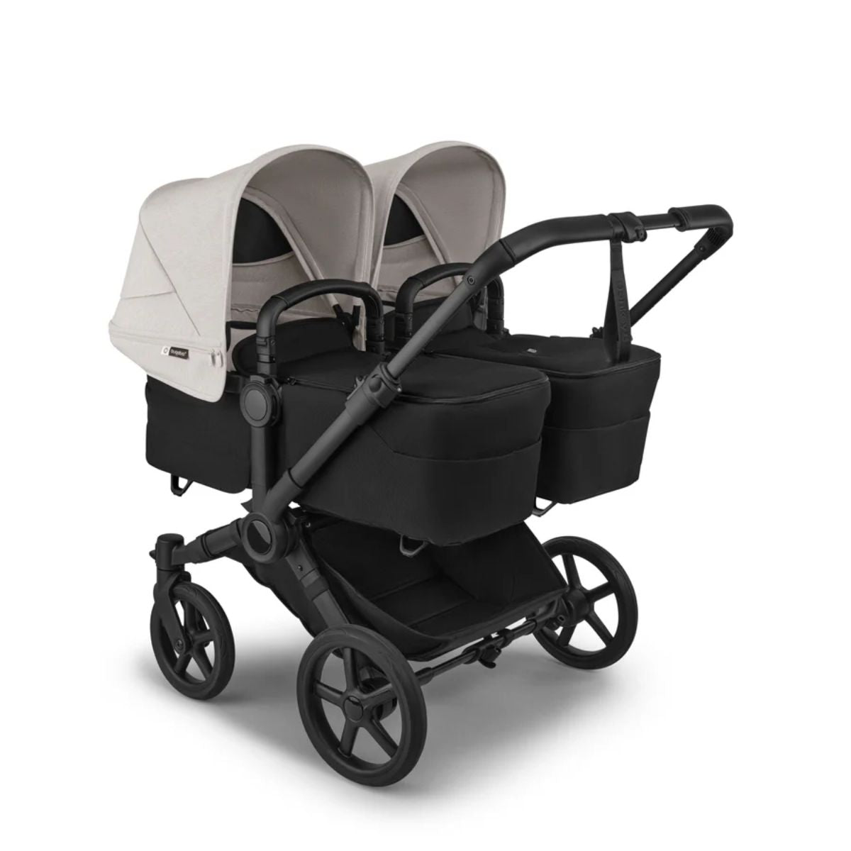 Bugaboo Donkey 6 Complete Single-to-Double Stroller - Black / Heritage Black / Misty White on Luna Baby Store Miami