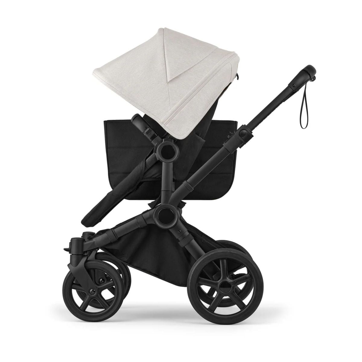 Bugaboo Donkey 6 Complete Single-to-Double Stroller - Black / Heritage Black / Misty White on Luna Baby Store Miami