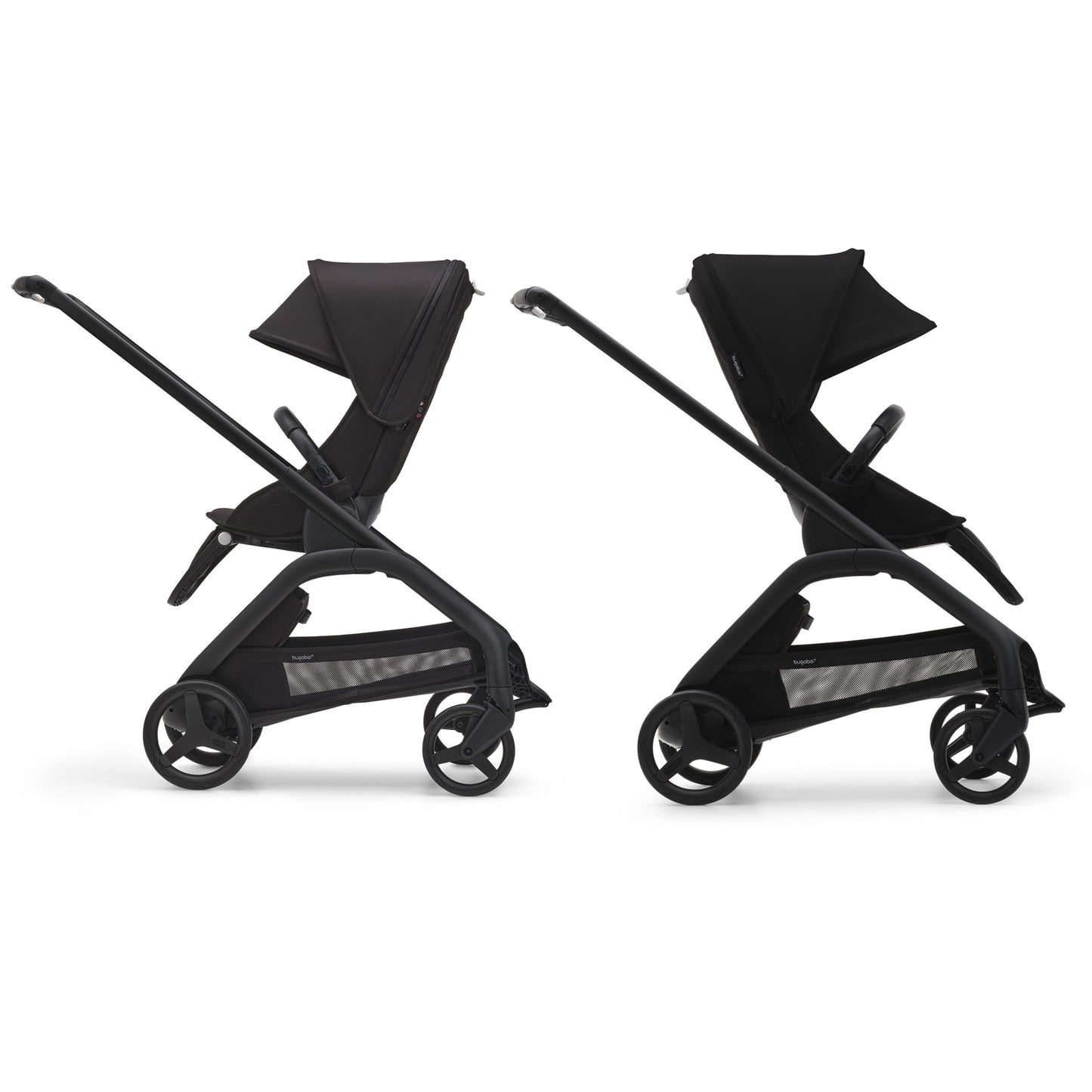 Bugaboo Dragonfly Stroller & Bassinet - Morning Pink/Frame Black