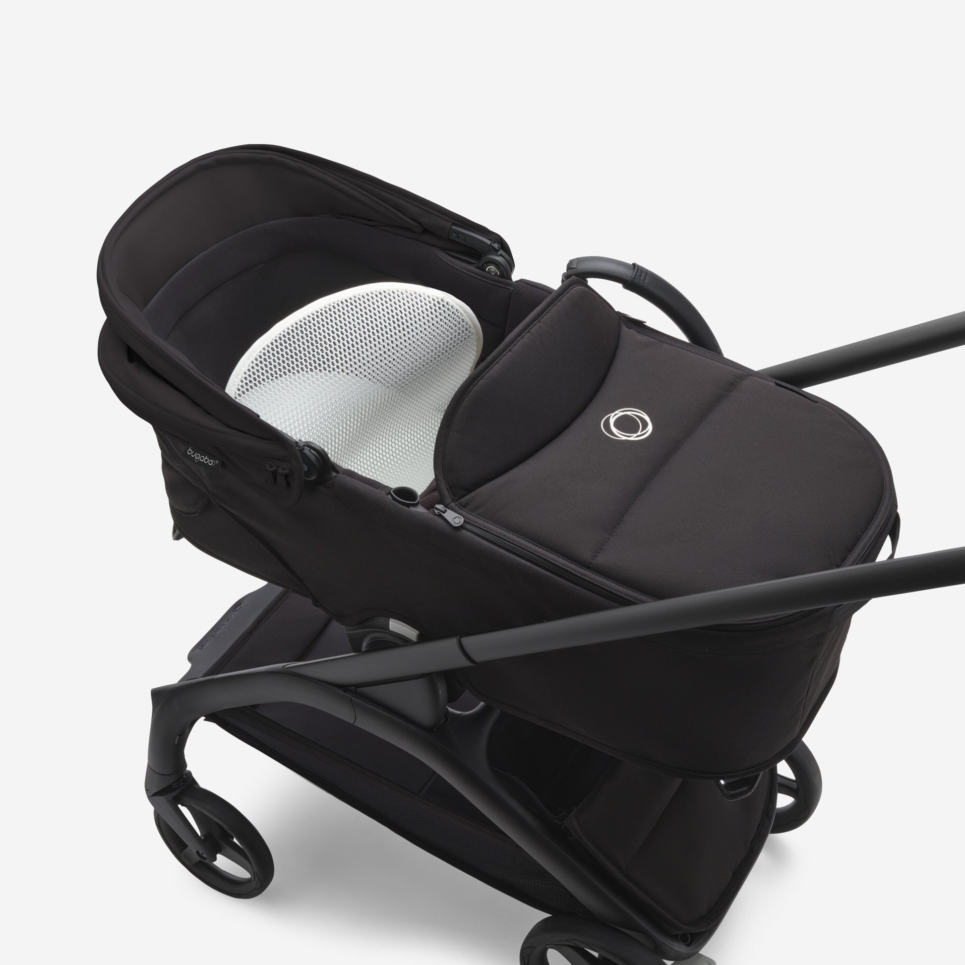 Bugaboo Dragonfly Stroller & Bassinet - All Grey Melange/Frame Black