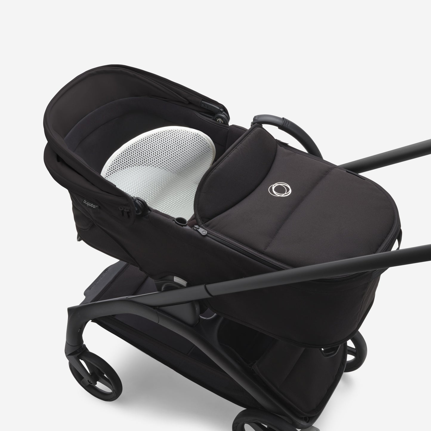 Bugaboo Dragonfly Stroller & Bassinet - Morning Pink/Frame Black