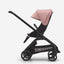 Bugaboo Dragonfly Stroller & Bassinet - Morning Pink/Frame Black