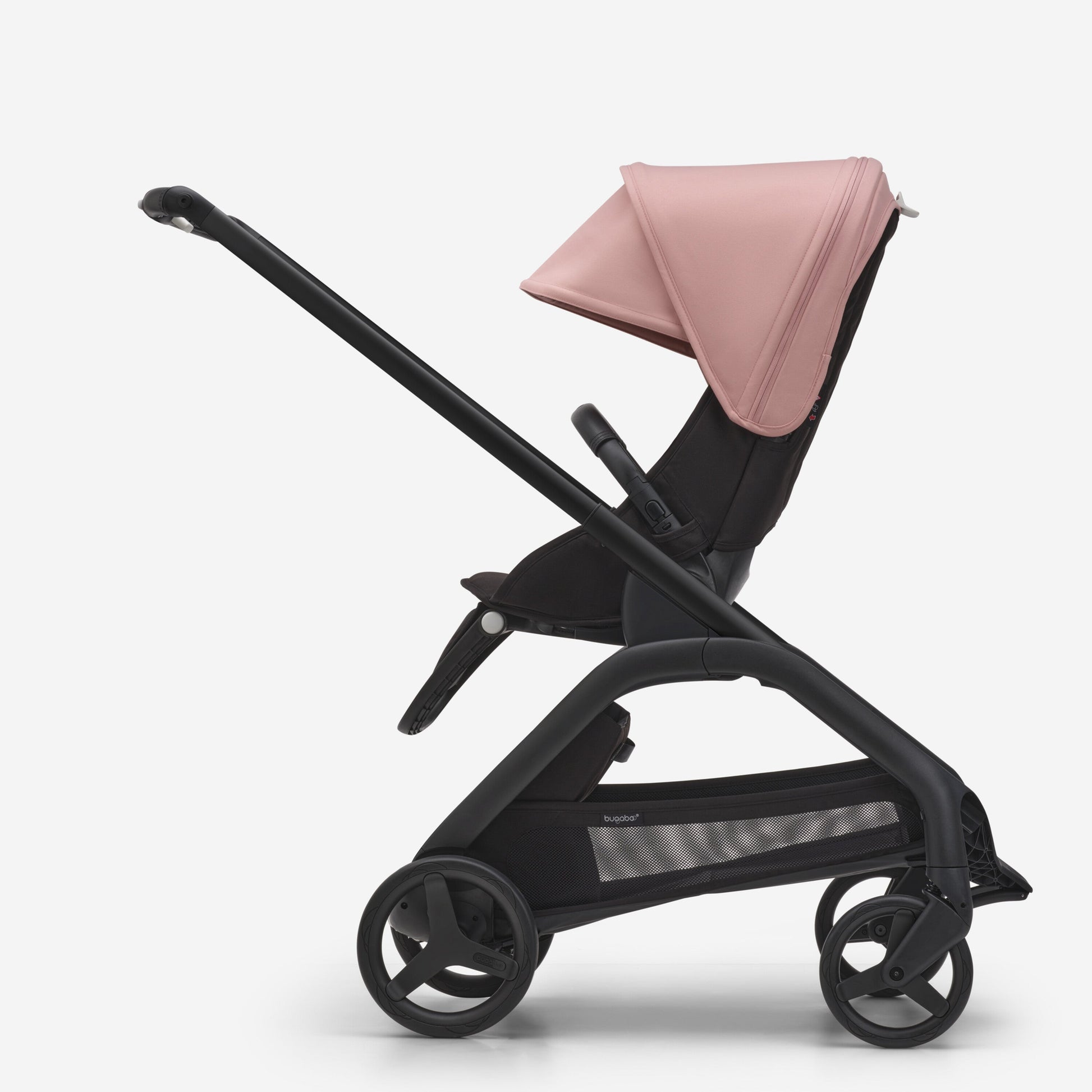 Bugaboo Dragonfly Stroller & Bassinet - Morning Pink/Frame Black