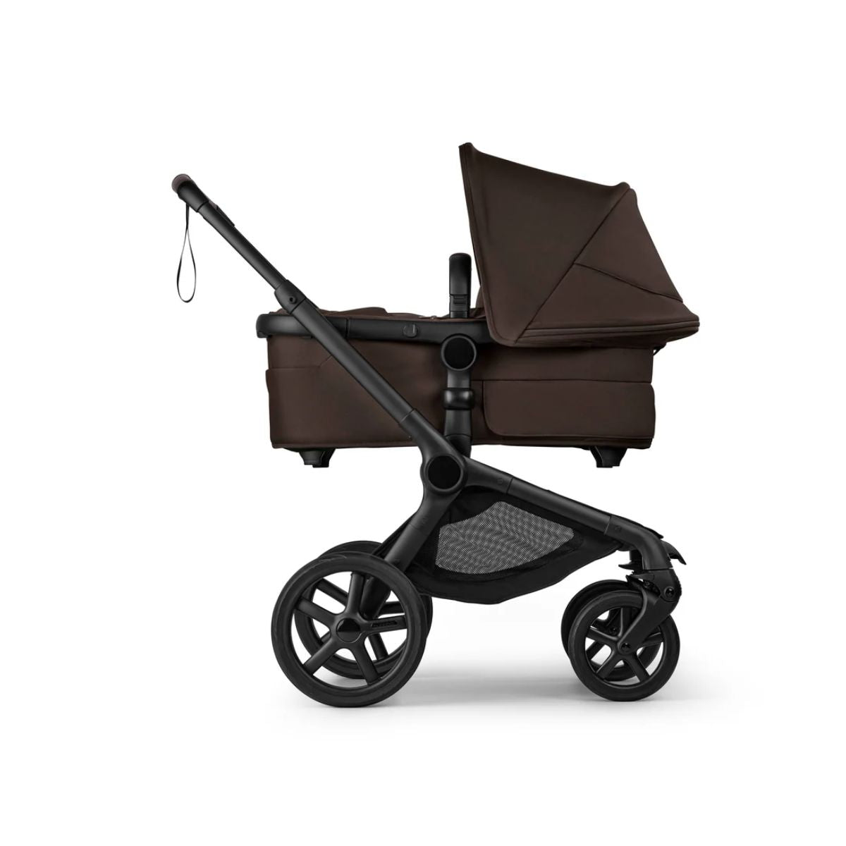 Bugaboo Fox 5 Renew Bassinet And Stroller - Black / Cocoa Brown