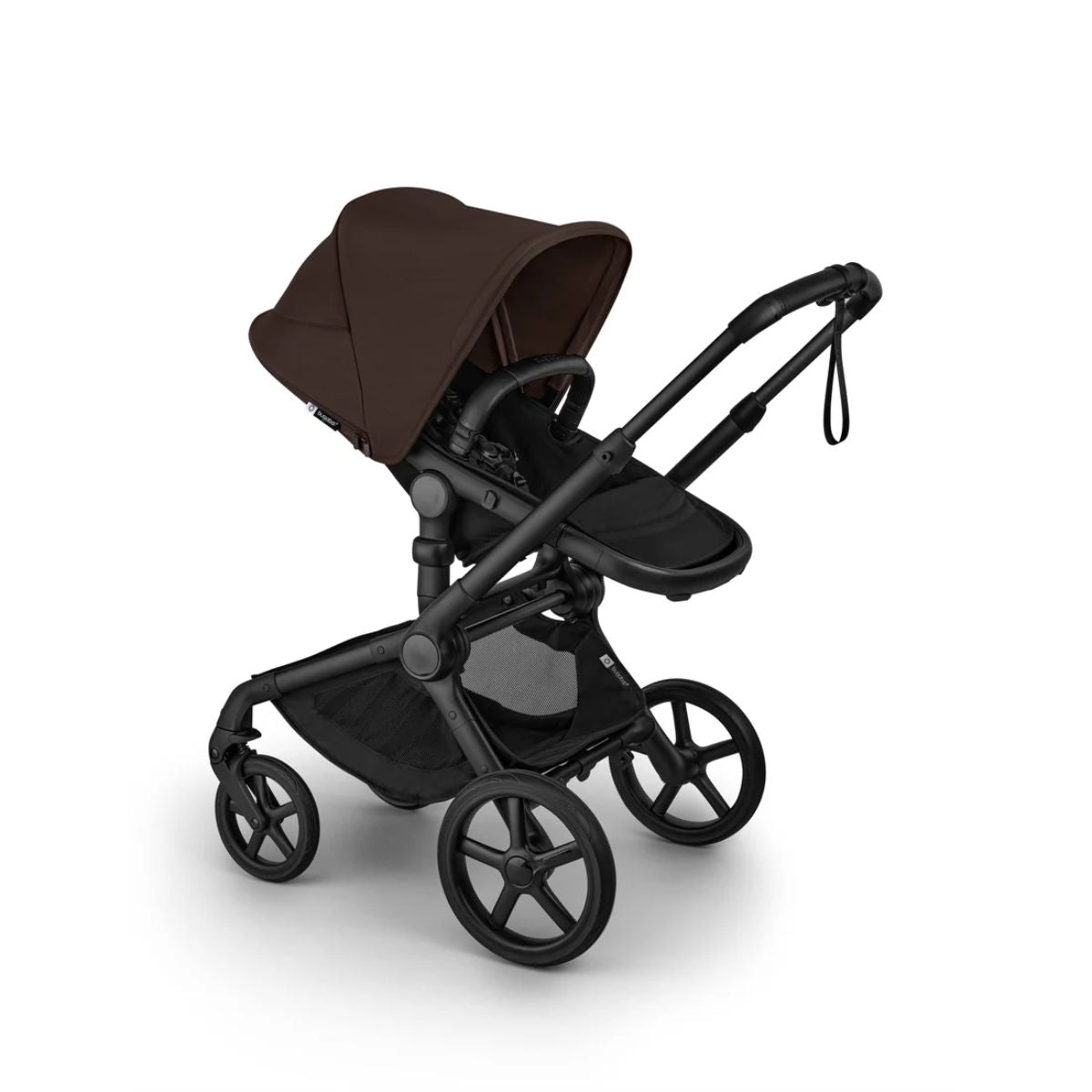 Bugaboo Fox 5 Renew Bassinet And Stroller - Black / Cocoa Brown