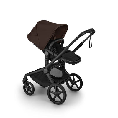 Bugaboo Fox 5 Renew Bassinet And Stroller - Black / Cocoa Brown