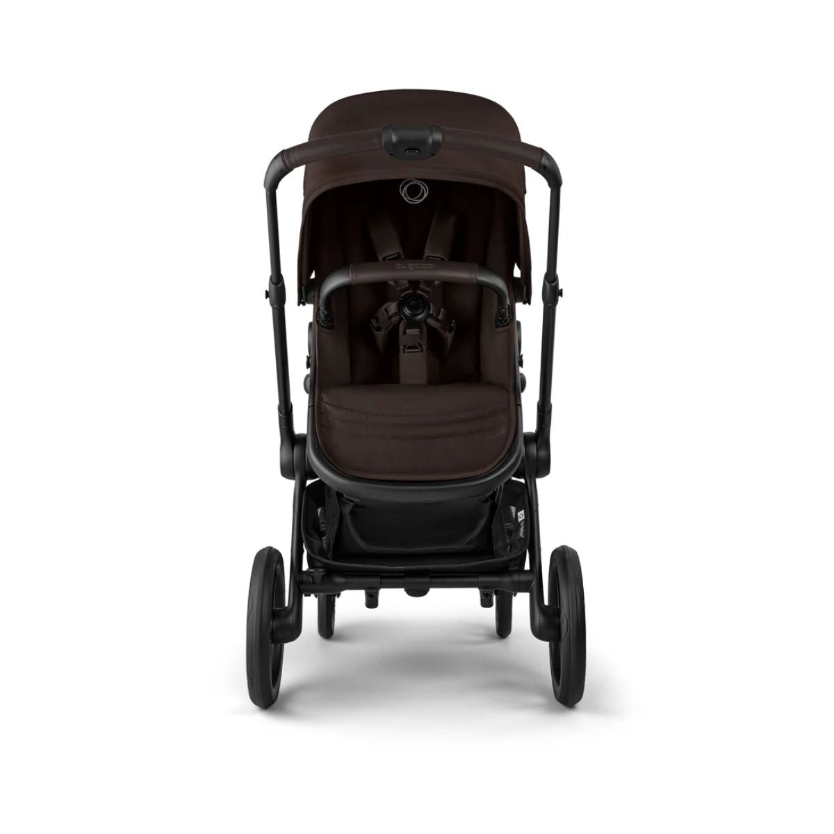 Bugaboo Fox 5 Renew Bassinet And Stroller - Black / Cocoa Brown on Luna Baby Store Miami