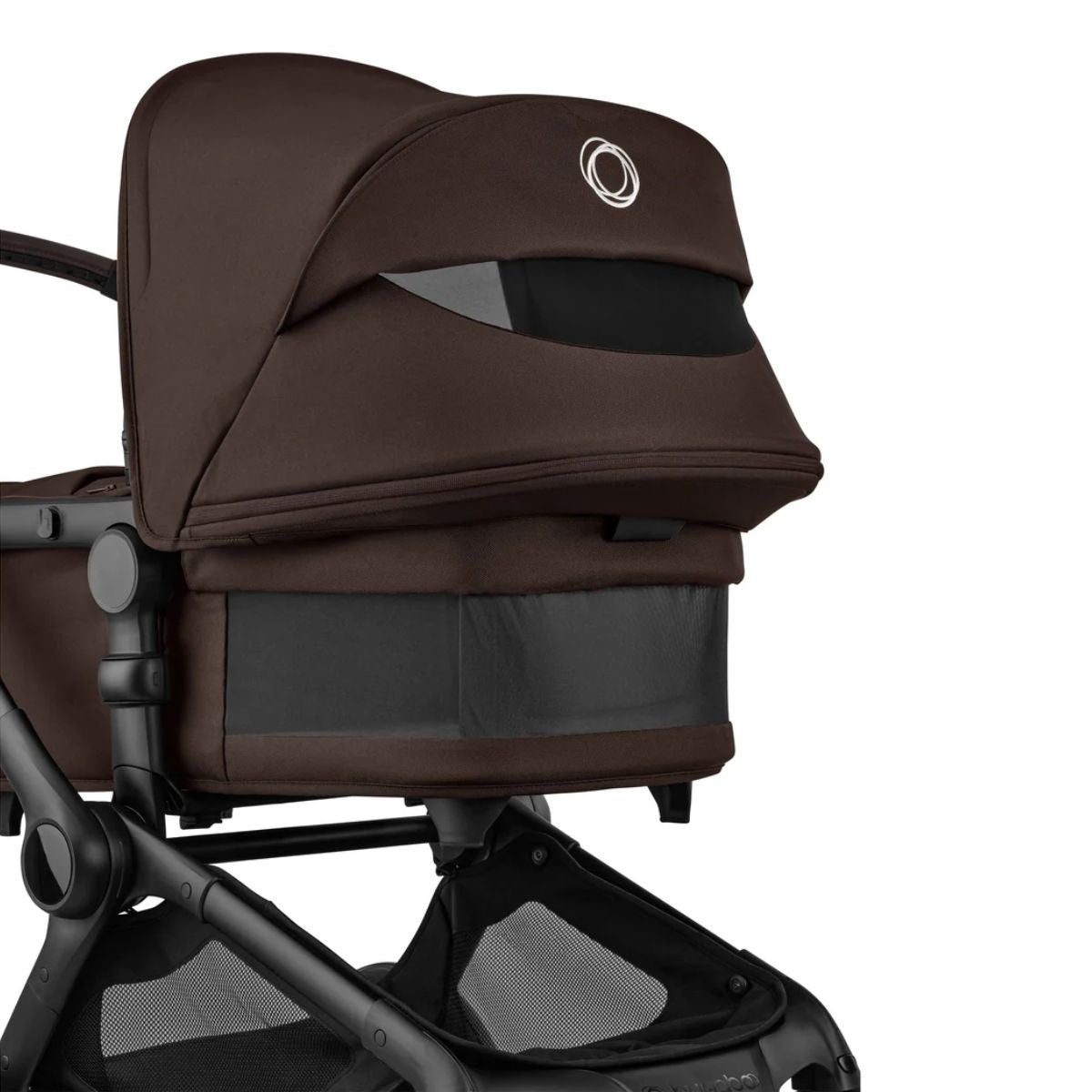 Bugaboo Fox 5 Renew Bassinet And Stroller - Black / Cocoa Brown