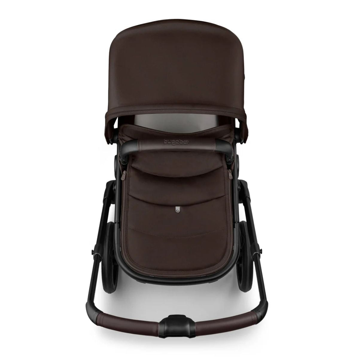 Bugaboo Fox 5 Renew Bassinet And Stroller - Black / Cocoa Brown on Luna Baby Store Miami