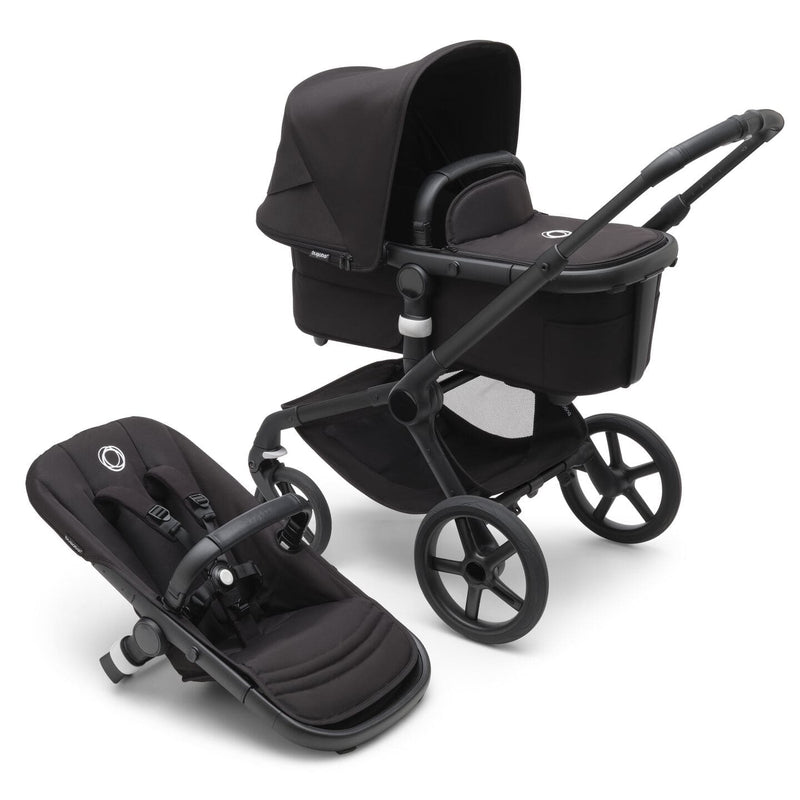 Bugaboo Fox 5 Bassinet & Seat Stroller - Black Chassis-Black