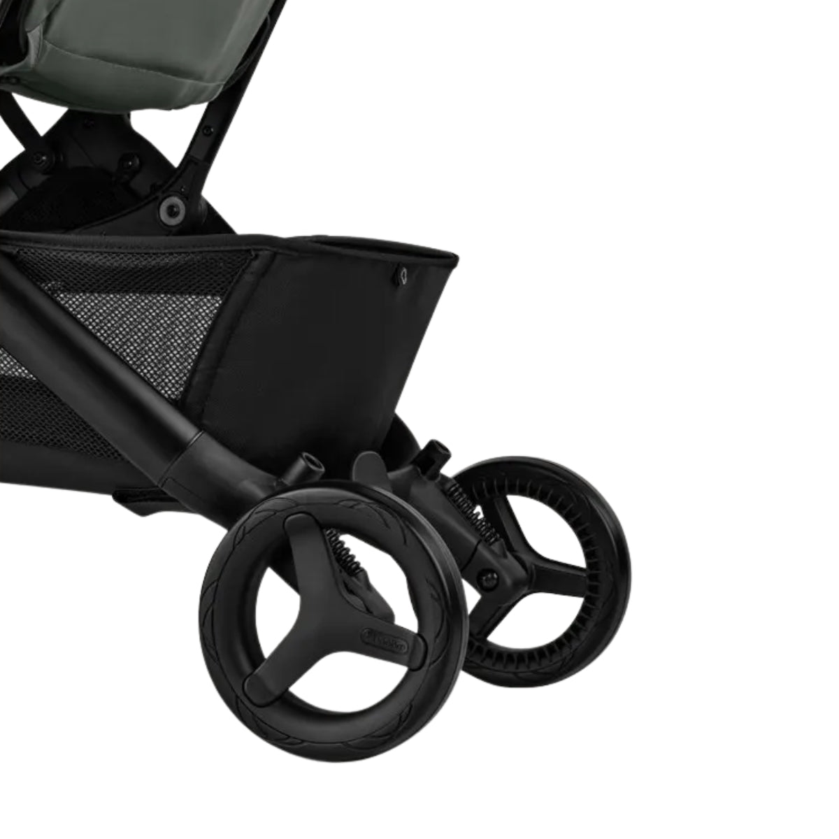 Bugaboo Butterfly 2 Travel Stroller Black/Forest Green - Smooth and Stable Ride
