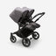 Bugaboo Donkey 5 Twin Bassinet And Stroller -  All Grey Melange/Graphite Chassis