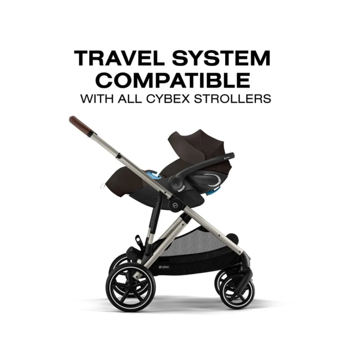 CYBEX Cloud G Pro Comfort Extend Infant Car Seat - Chocolate Brown