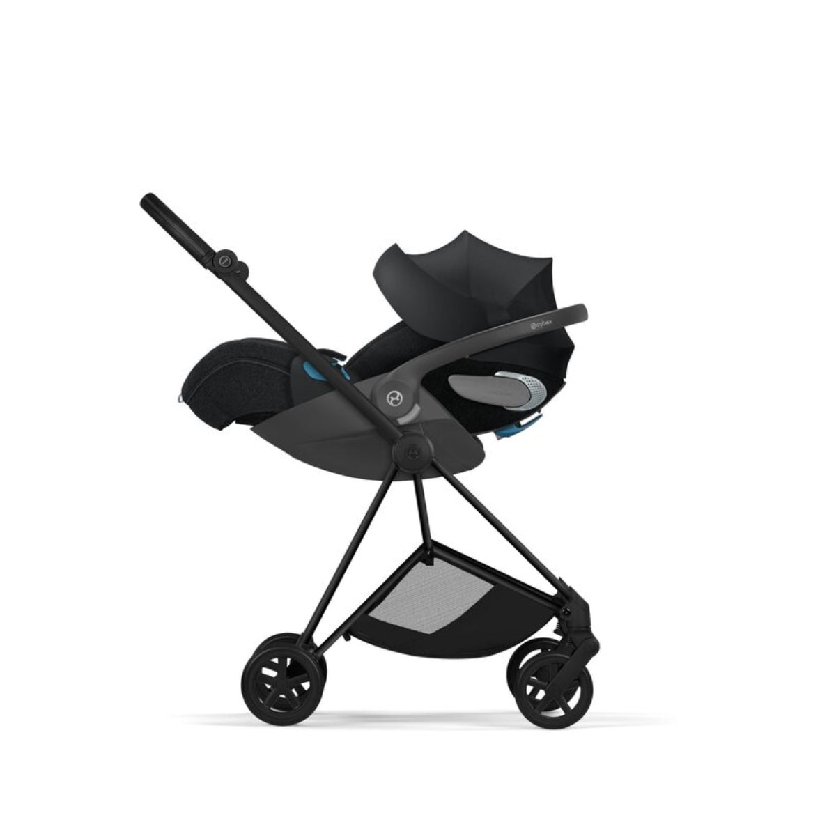 CYBEX MIOS Frame - Style Collection Matt Black on Luna Baby Store Miami
