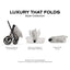CYBEX PRIAM Fold Lux Carry Cot - Style Collection City Grey on Luna Baby Store Miami