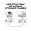 CYBEX PRIAM Fold Lux Carry Cot - Style Collection City Grey on Luna Baby Store Miami