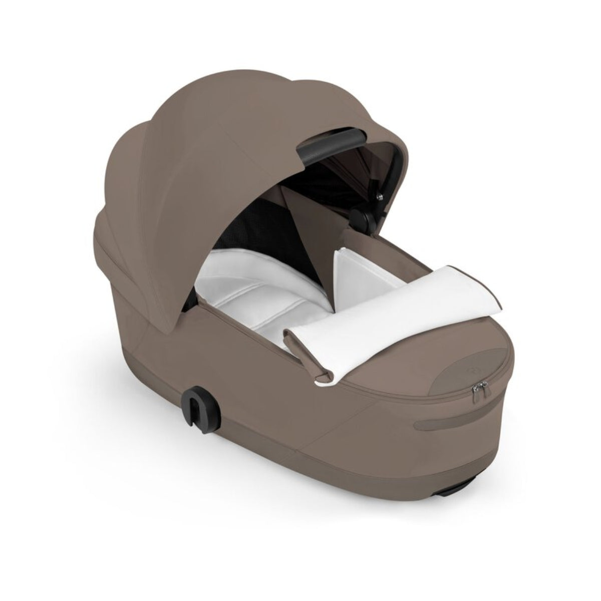 CYBEX PRIAM Fold Lux Carry Cot - Style Collection Coconut Brown
